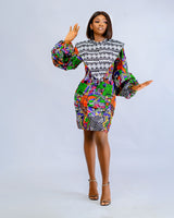 Sankofa Kente Midi Dress